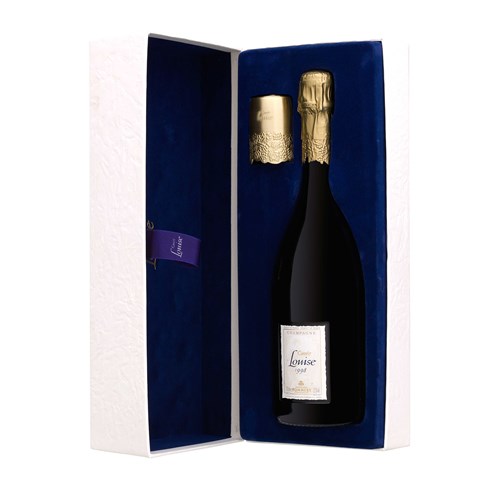 Pommery Cuvee Louise 1999 Gift Box And Stopper Champagne 75cl - Next Day Delivery